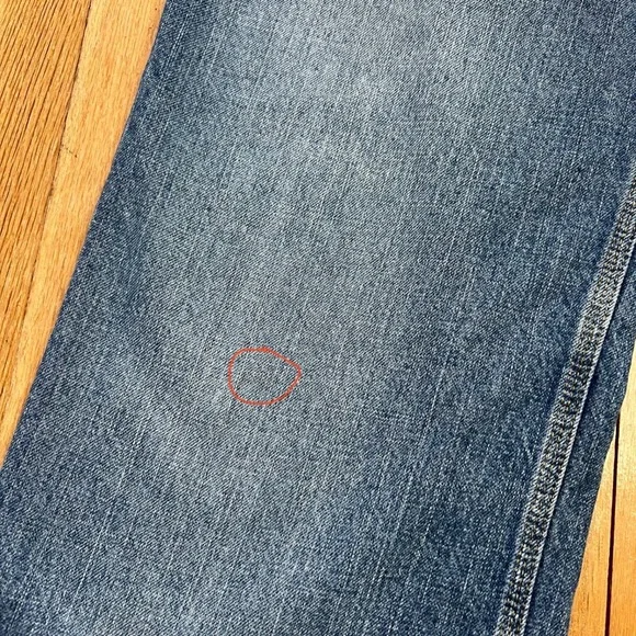 Y2K Vintage‎ Polo Jeans Co Baggy Wide Leg Carpenter Crop Men's Size 37x26.5 READ